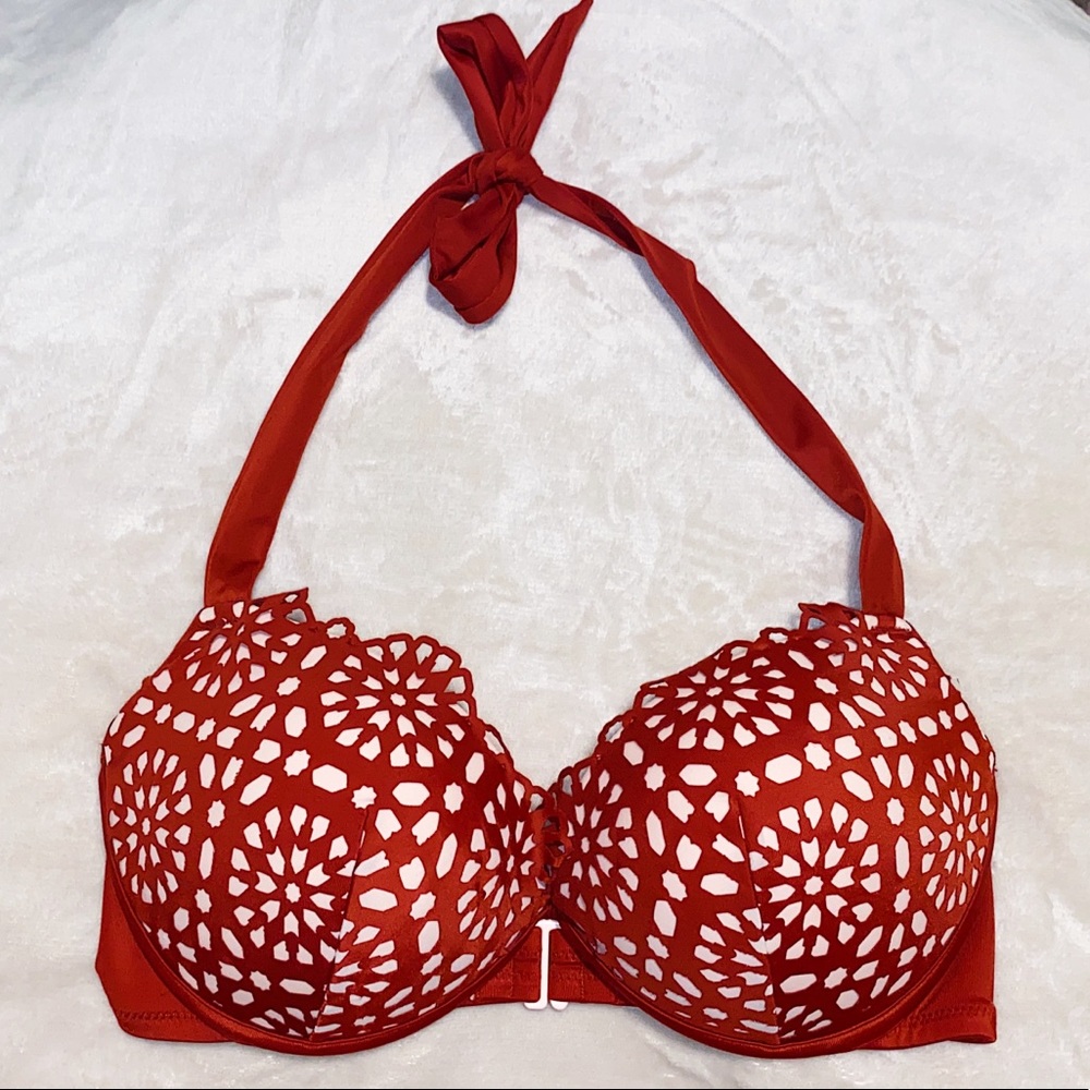 SHADE & SHORE | PUSH UP BIKINI TOP | SZ 34D